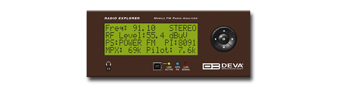DEVA Broadcast Radio Explorer Мобильный измерительный комплекс.