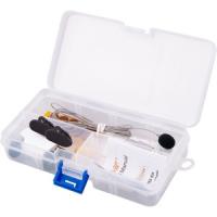 MicW i855 Kit. Петличный конденсаторный микрофон в комплекте с креплениями и ветрозащитами
