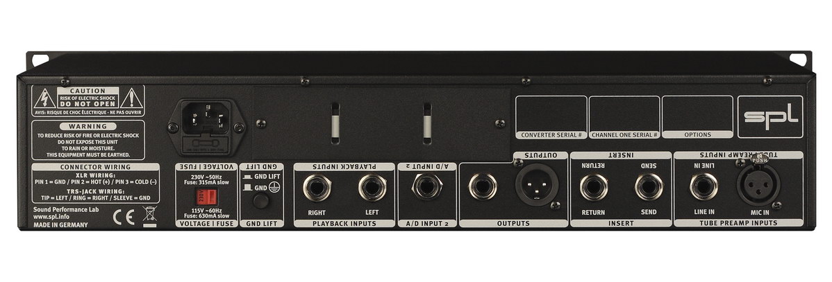 SPL Channel One 2950. Одноканальный ламповый микрофонный процессор
