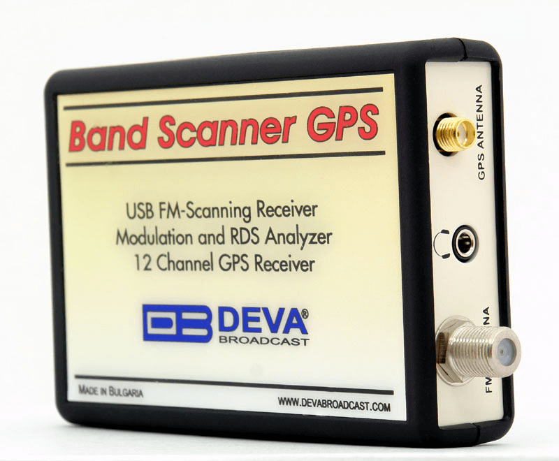 DEVA Broadcast Band Scanner GPS. Мобильный измерительный комплекс