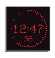 WHARTON 490A.05.R.S. Цифровые часы 300х300х58мм