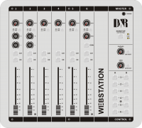 D&R WEBSTATION-USB BROADCAST MIXER Аналоговый микшерный пульт