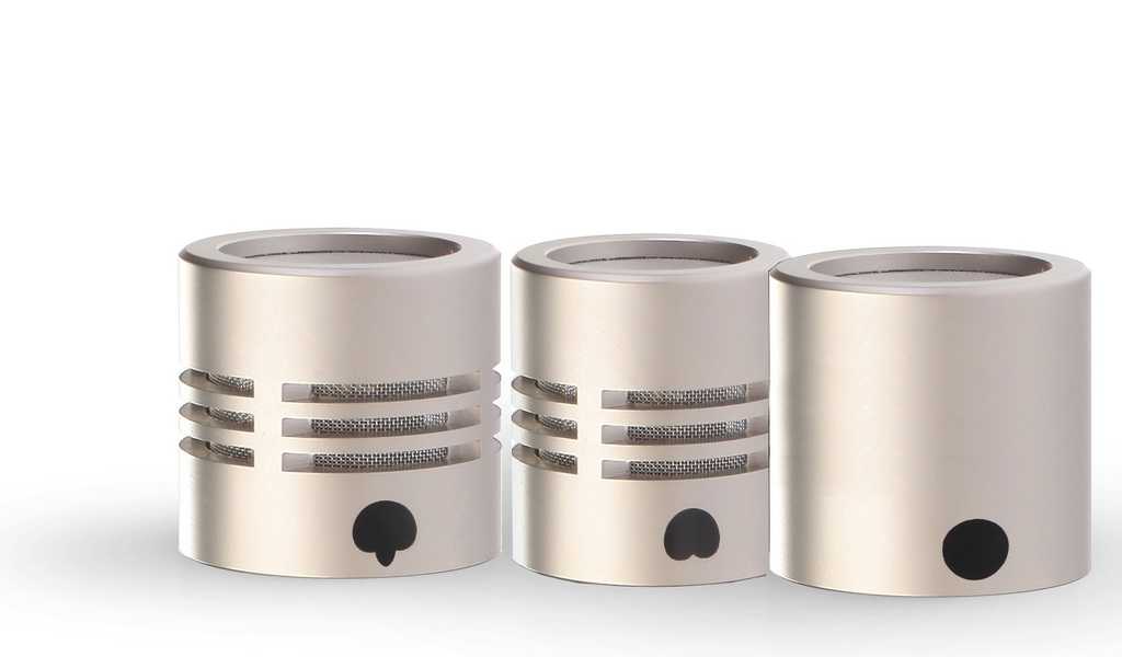 MicW E150 Set 1. Комплект конденсаторного микрофона с 3-мя сменными капсюлями,  креплением и ветрозащитой