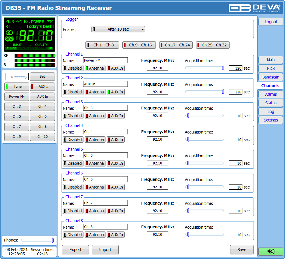 DEVA Broadcast DB35 компактный FM-радиостример