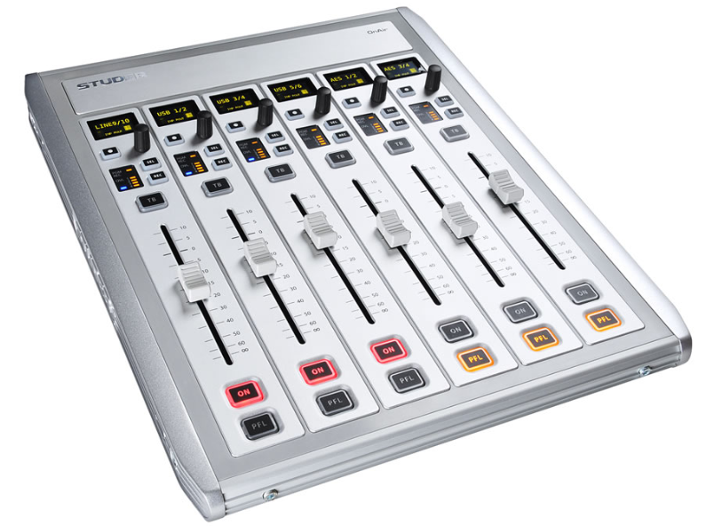 Studer ONAIR 1500-6 FADER Звуковой микшерный пульт.