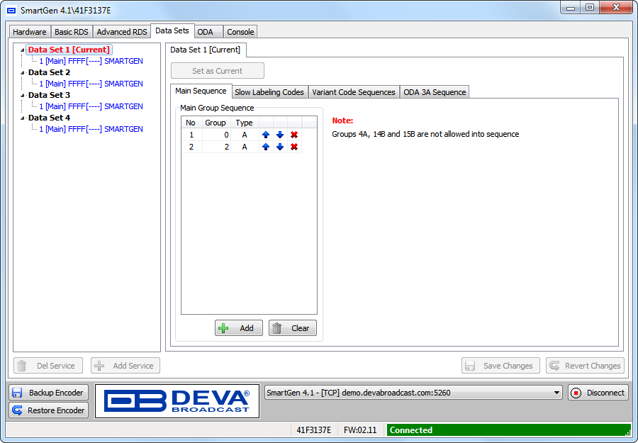 DEVA Broadcast SmartGen 4.1 RDS/RBDS кодер
