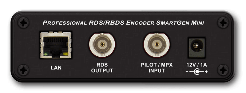 DEVA Broadcast SmartGen Mini. РДС кодер с LAN и USB портами