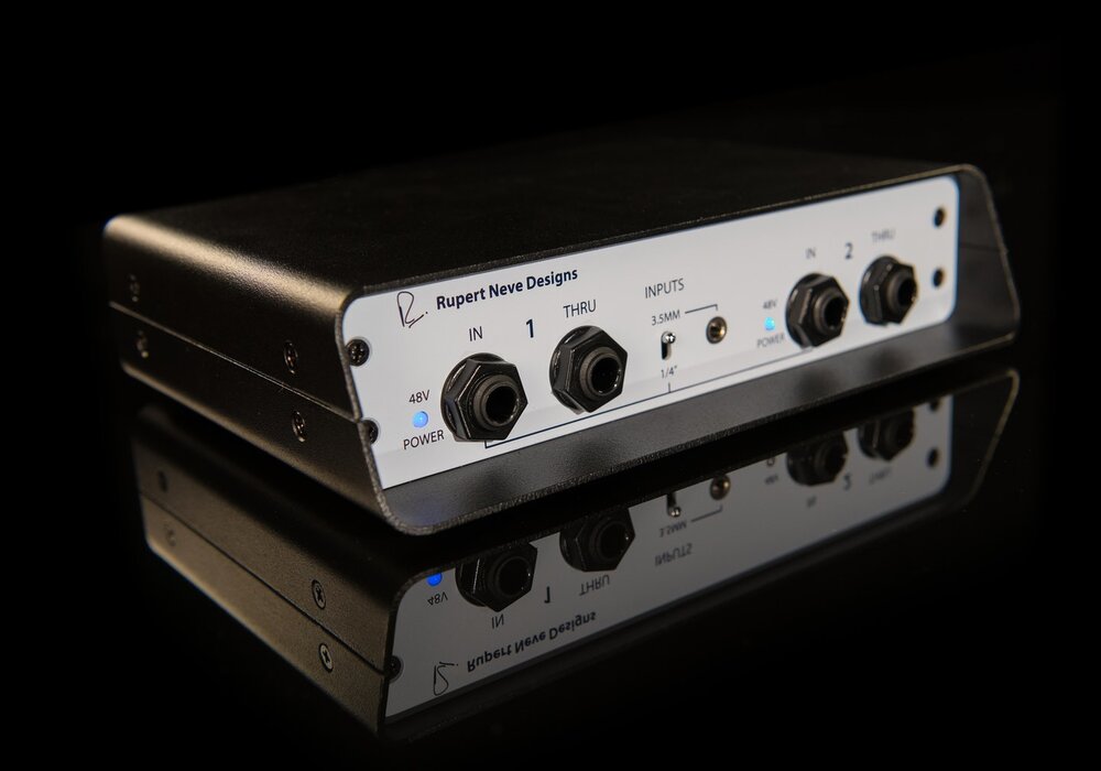 Rupert Neve Designs RNDI-S Активный трансформаторный DI-бокс стерео (Stereo Active Transformer Direct Interface)