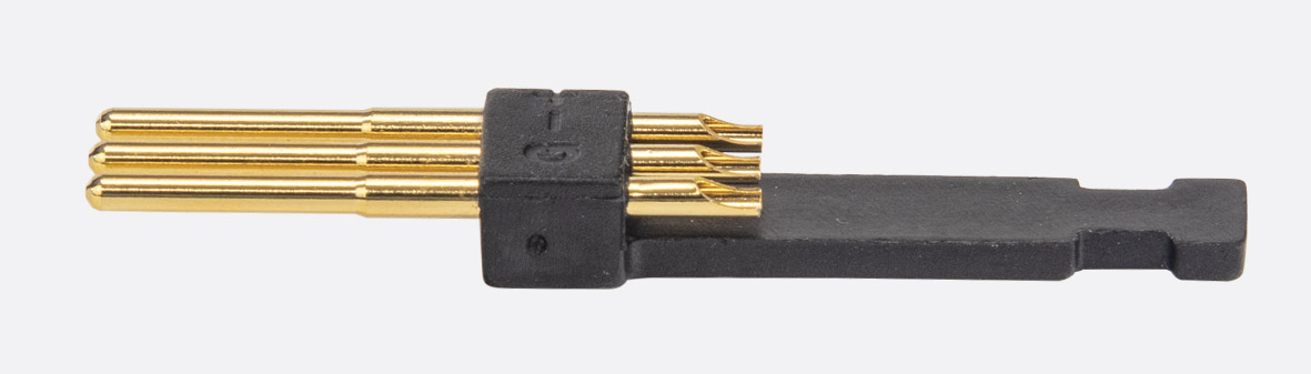 Ghielmetti GAS 323 LA C 3-х контактный разъем