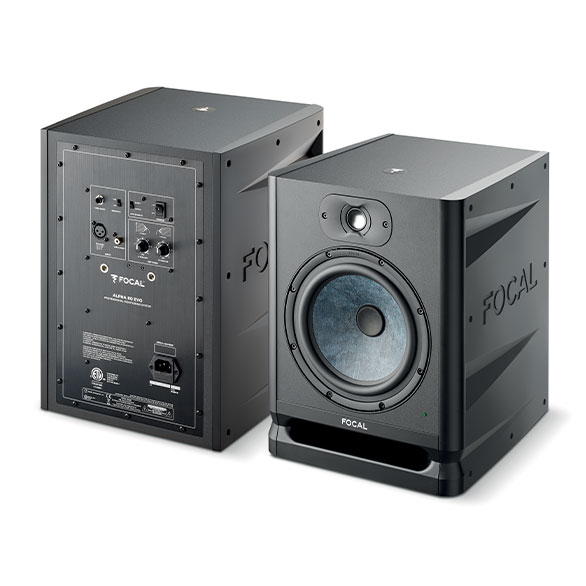 Focal Professional ALPHA 80 EVO. Активный двухполосный звуковой монитор ближнего поля. Динамики 8