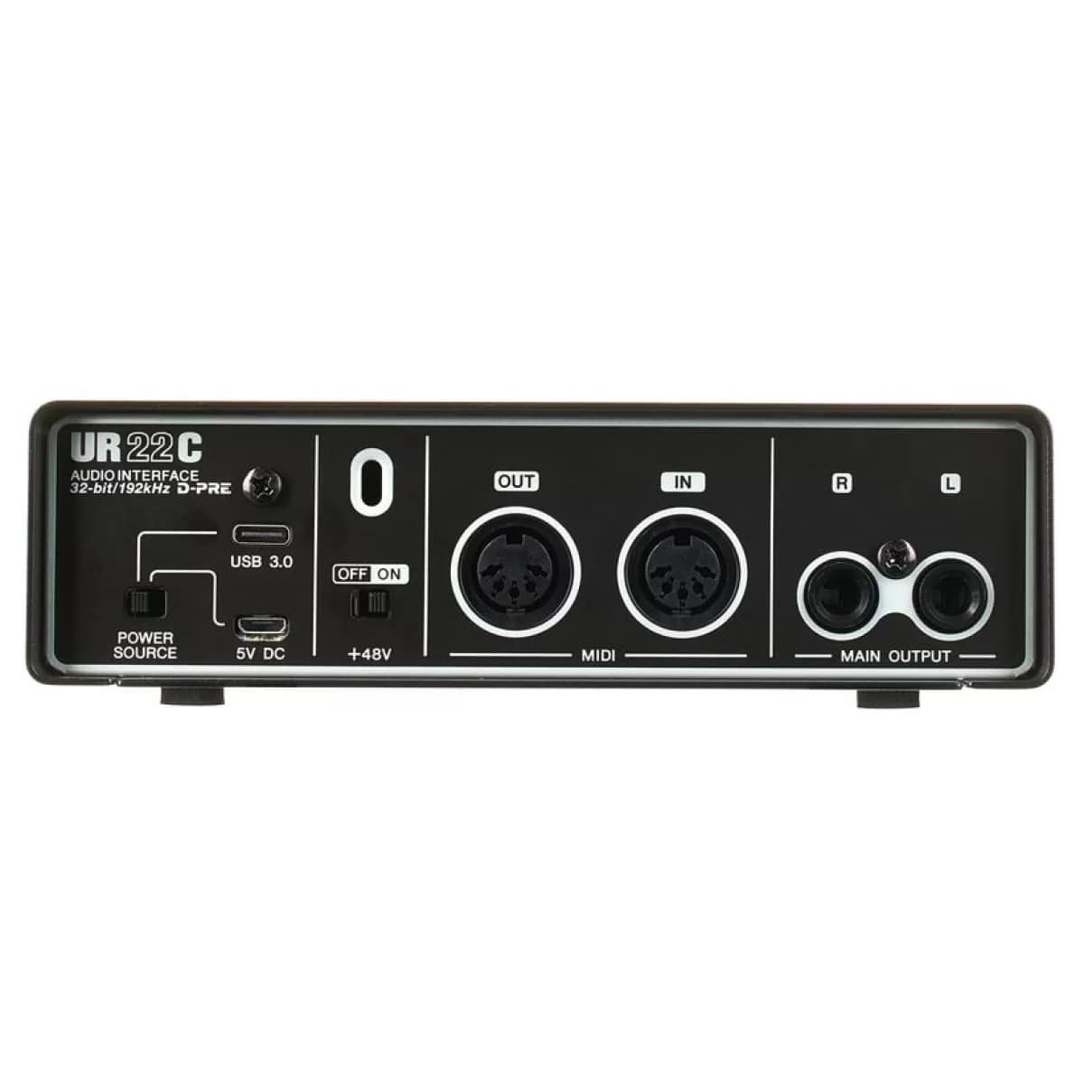 Steinberg UR22C Red 2x2 аудиоинтерфейс USB-C 3.1, 32-бит/192 кГц,