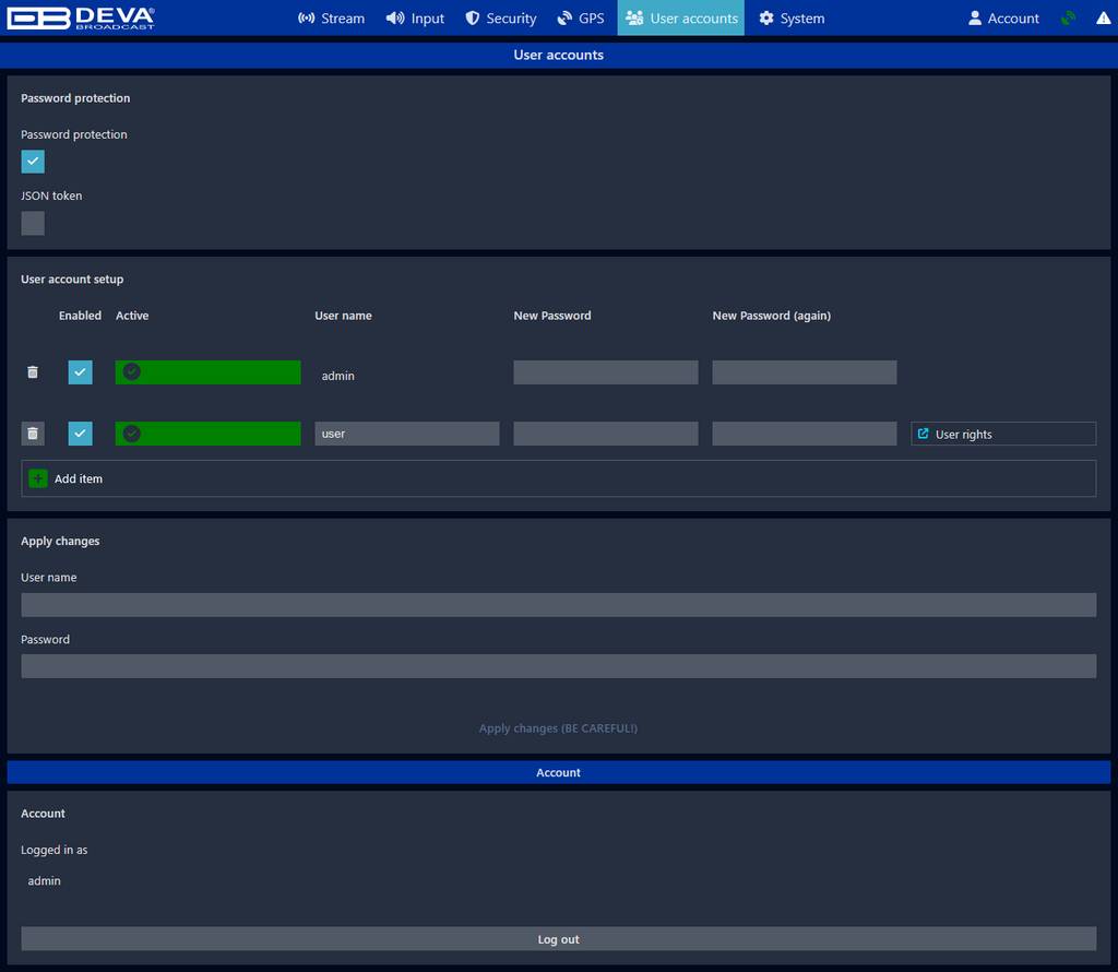 DEVA Broadcast DB94-TX - Компактный кодер MPX over IP (алгоритм µMPX)