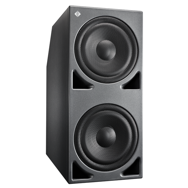Neumann KH 870 G Сдвоенный активный сабвуфер с системой 7.1 High Definition Bass Management, серый металик