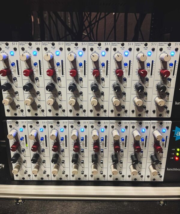 Rupert Neve Designs 511 Микрофонный предусилитель с варьируемыми фильтром HPF и функцией Silk, Mic Pre