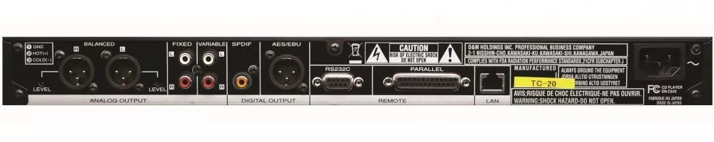 DENON DENON PRO DN-C640 Профессиональный сетевой CD проигрыватель