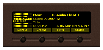 DEVA Broadcast DB9009-RX Профессиональный звуковой IP декодер, 1RU