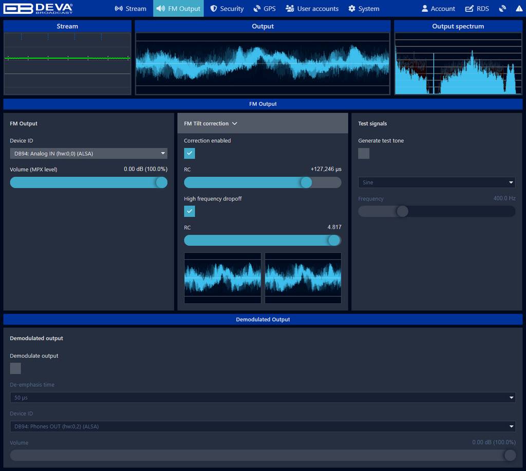 DEVA Broadcast DB94-RX - Компактный декодер MPX over IP (алгоритм µMPX)