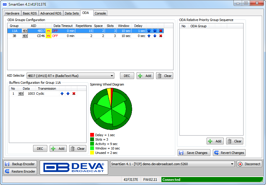 DEVA Broadcast SmartGen 4.1 RDS/RBDS кодер