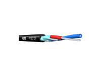 Klotz P0122YSW Звуковой инсталляционный симметричный кабель, D= 3.4мм, чёрный.
