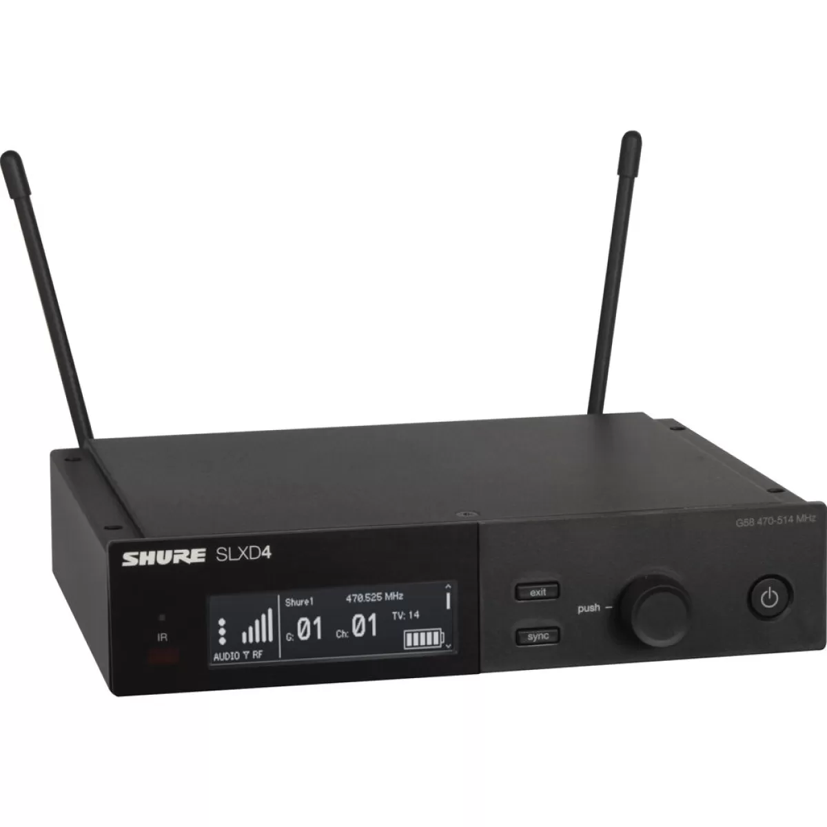 Shure SLXD24/B87A BETA87A Цифровая радиосистема с ручным передатчиком
