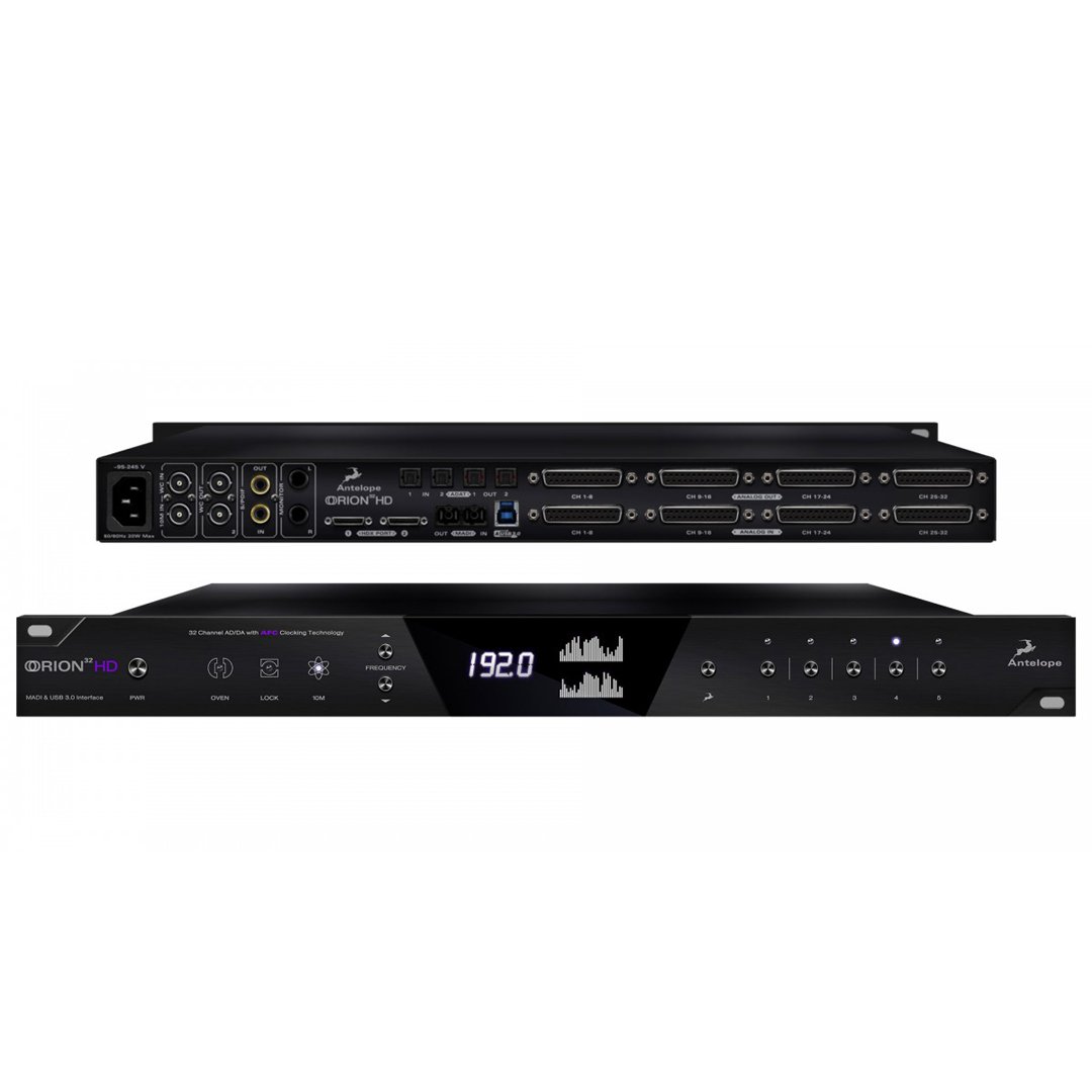 Antelope Audio Orion 32HD. 64-канальный AD/DA конвертер